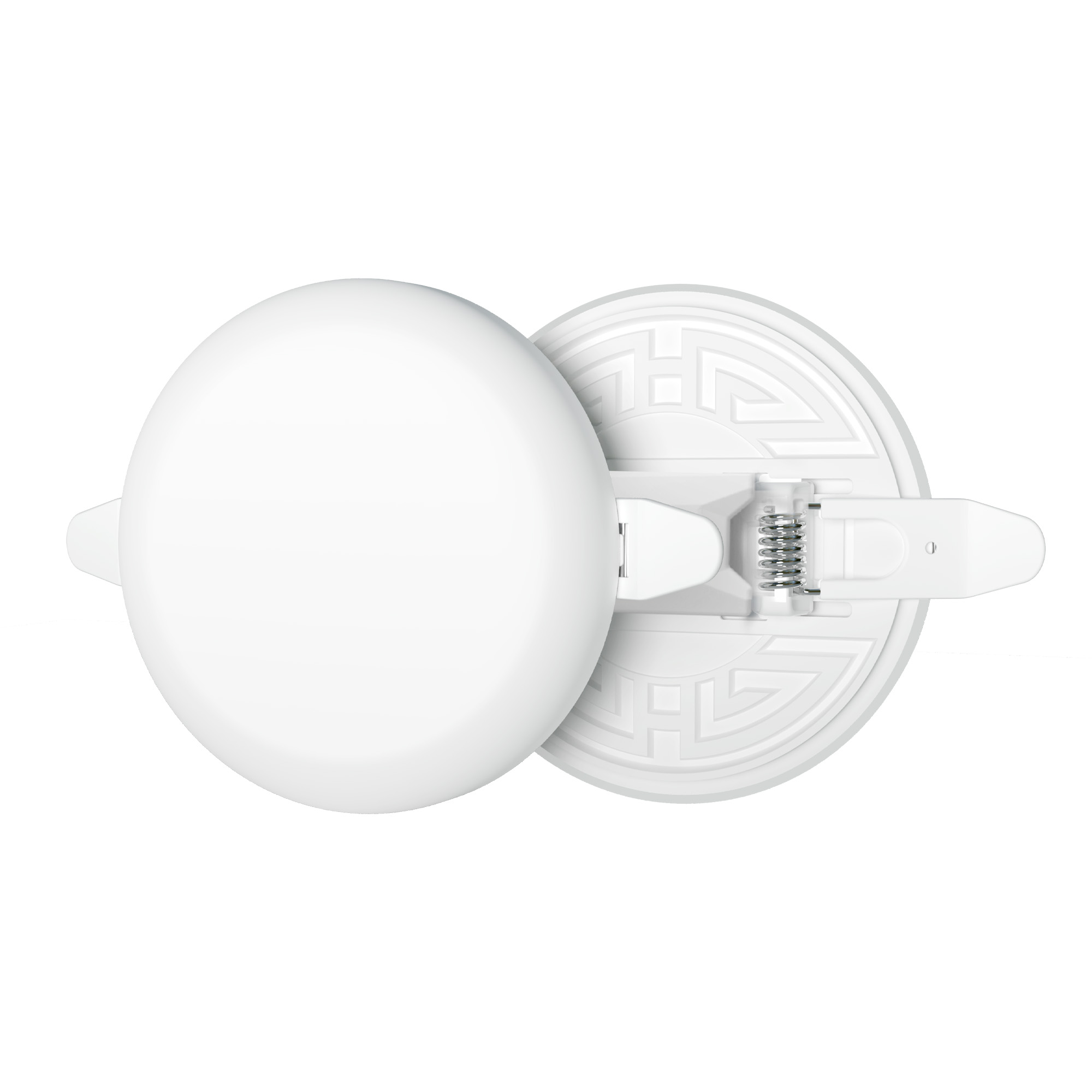 Светильник диодный Apeyron FLP 06-101 9Вт (6Вт+3Вт) ø90x21мм 6500К 770Лм IP20 регул монтаж диам 55-75мм