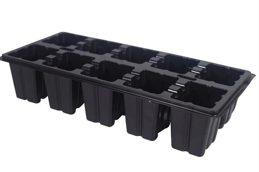 Кассета для рассады 10 ячеек, длина 280мм, ширина 130мм, h60мм, 0,1л, Агроком