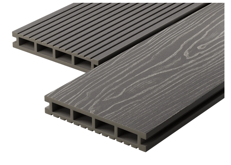 Террасная доска Decking Urban Pro Max 150х24х3000 0,45м2 Дымчатый дуб (Серый)