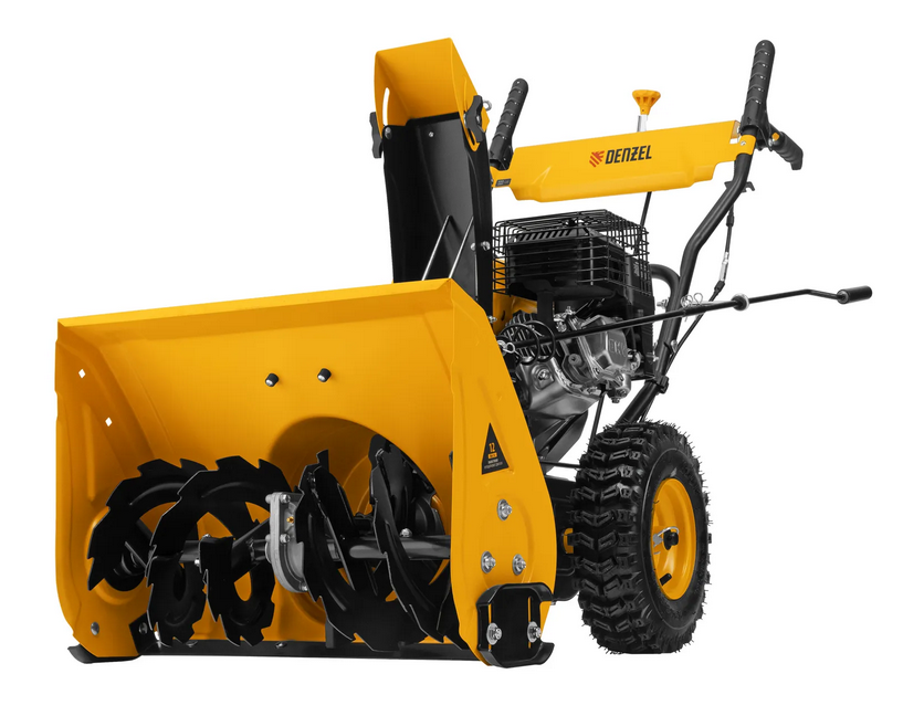 Бензиновая снегоуборочная машина SB 560 LP, 212cc, эл.старт, фара, Denzel