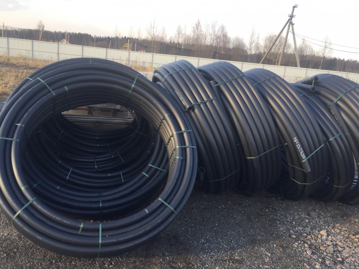 ТРУБА ПНД 40* 2.4 SDR17  ПЭ100 Бухта 100 м. Водполимер