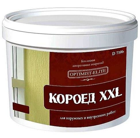 Декоративное покрытие 15кг короед мелкая фракция XXL Элит