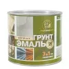 Грунт-эмаль по ржавчине 3в1 черный Премиум (1,9кг) ТМ РадугаМалер