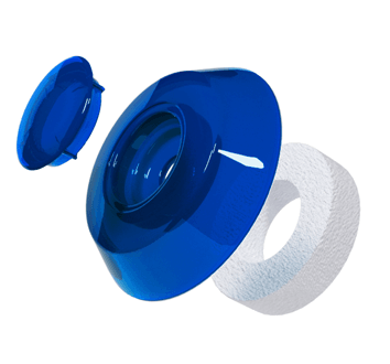 Термошайба универсальная синяя ТМ Novattro