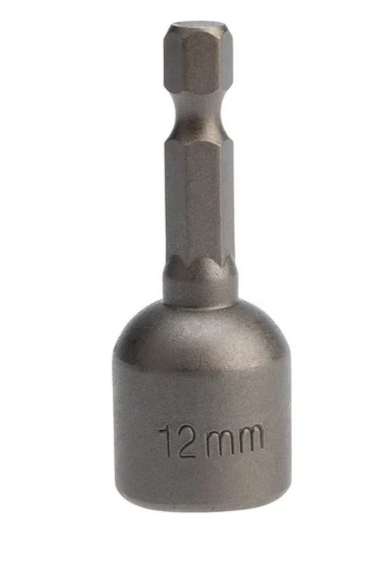 Бита-головка магнитная 12x48 мм, 1/4" KRANZ 