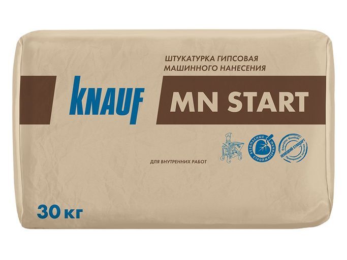 Штукатурка гипсовая KNAUF MN START 30 кг ТМ KNAUF  (1/40)