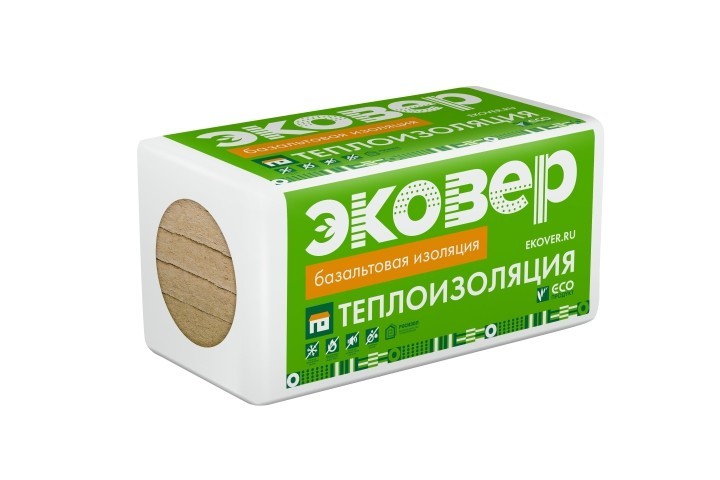 Утеплитель базальтовый 28 плотность Универсал Лайт (50*1000*600)(7,2 м2 0,36 м3 12 пл/уп) ТМ Эковер (1/16)