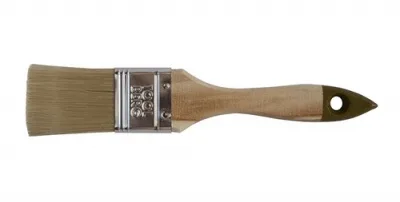 Кисть плоская  Toolberg "Микс" 38мм, деревянная ручка, смешанная щетина