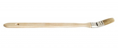 Кисть радиаторная Toolberg, 25мм, деревянная ручка, натуральная щетина