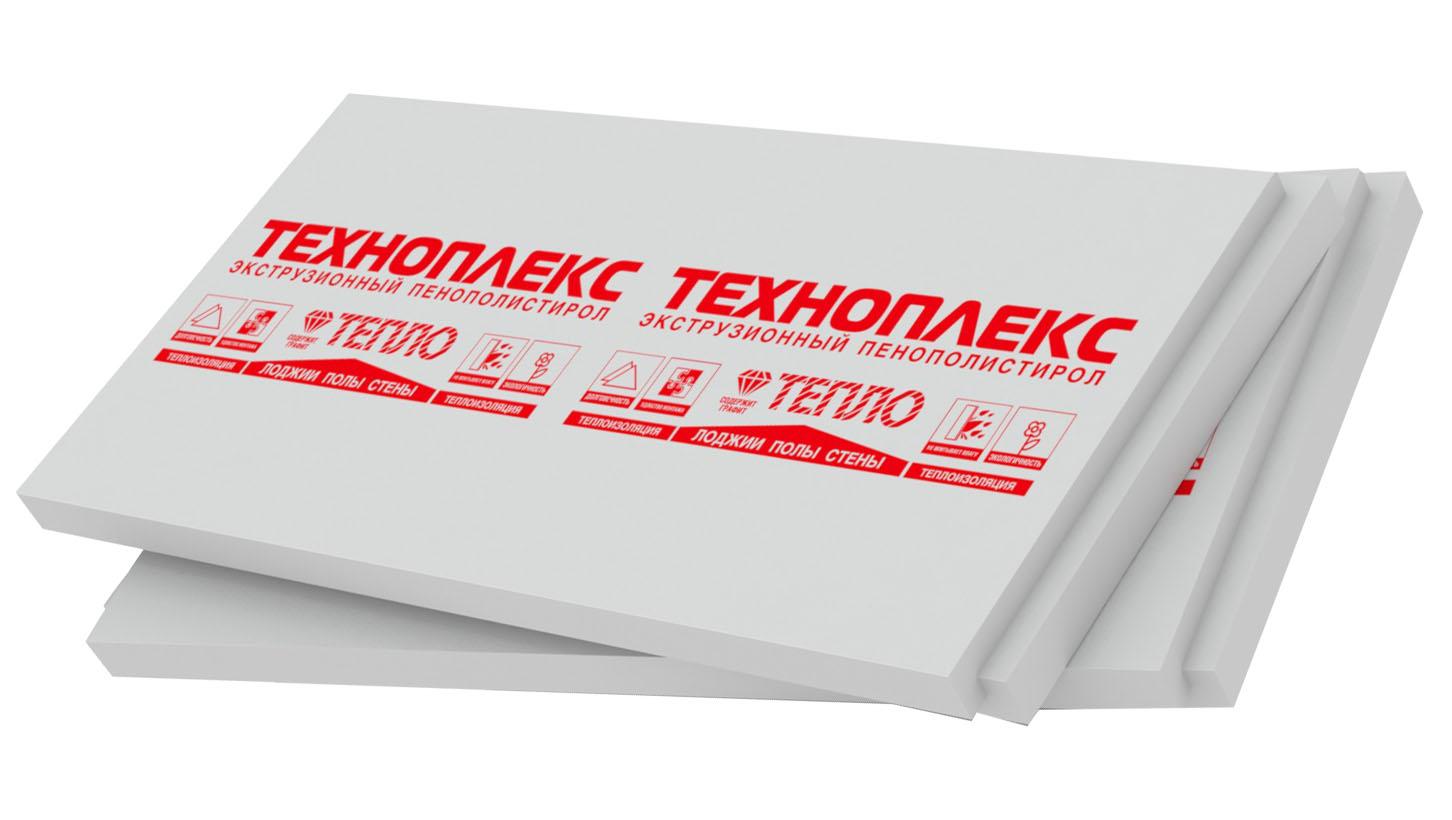 Плиты "ТЕХНОПЛЕКС"40*580*1180 L (0,274м3)(6,844 м2) (10плит/уп) ТМ ТЕХНОНИКОЛЬ#