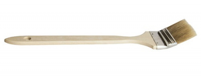 Кисть радиаторная Toolberg, 63мм, деревянная ручка, натуральная щетина