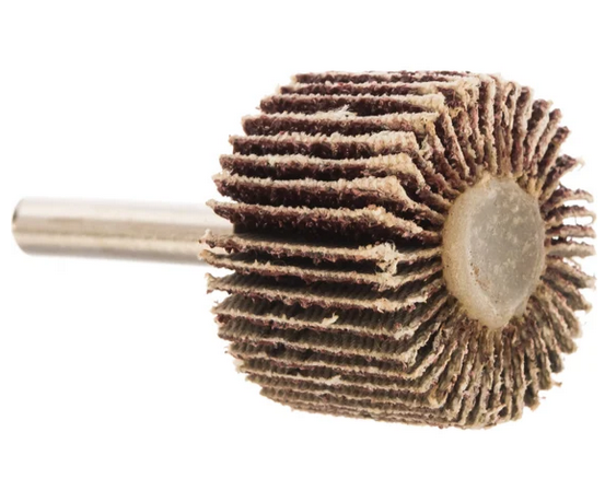 Круг лепестковый 30*20*6мм по металлу для дрели зернистость 40  "MATRIX" 