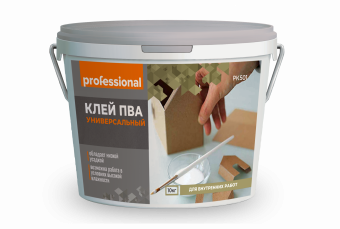 Клей ПВА универсальный (10,0кг) ТМ Professional PК501