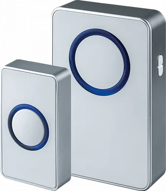 Звонок беспроводной электрический Navigator NDB-D-DC02-1V1-S 25 мелодий 120м
