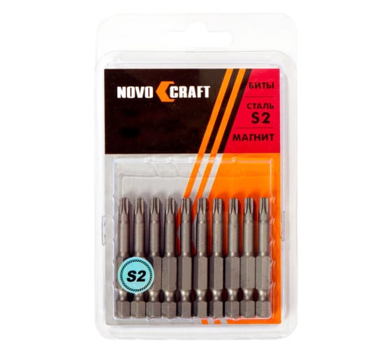 Бита Novocraft Torx SECURITY 9 x 50 TXH (cлайдер 10 шт.)