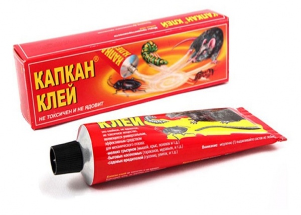 Клей от грызунов КАПКАН 135гр.