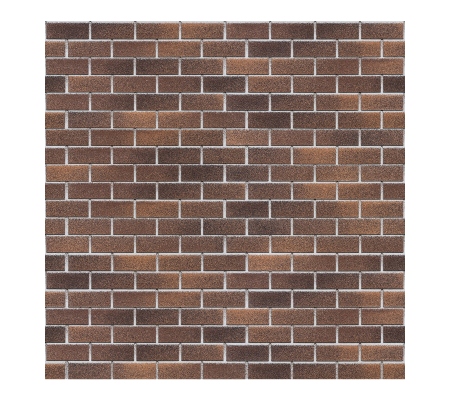 ТЕХНОНИКОЛЬ HAUBERK фасадная плитка, Кирпич, Бельгийский (1уп/2м2)