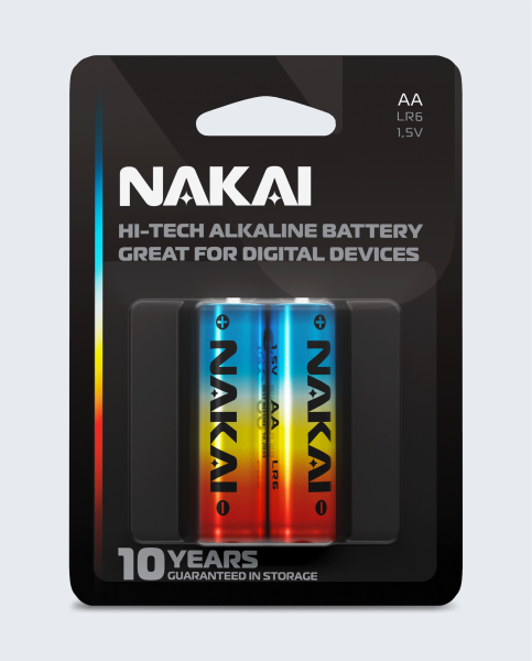 Батарейка NAKAI LR06 (пальчиковая)(24)