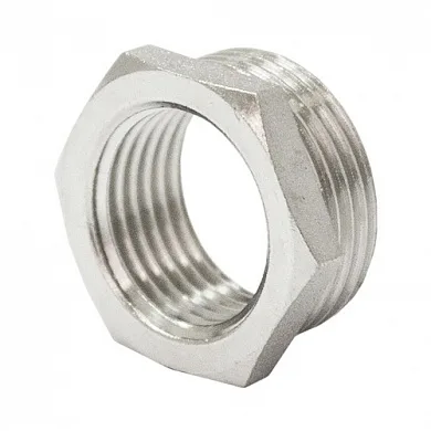 Футорка латунная никелир. 3/4"х1/2" Нр-Вр STI (50)