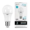 Лампа cветодиодная Gauss Elementary LED A60 20 W E27 4100K (23229)