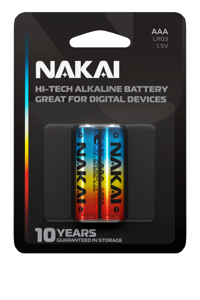 Батарейка NAKAI LR03 (мизинчиковая)(24)