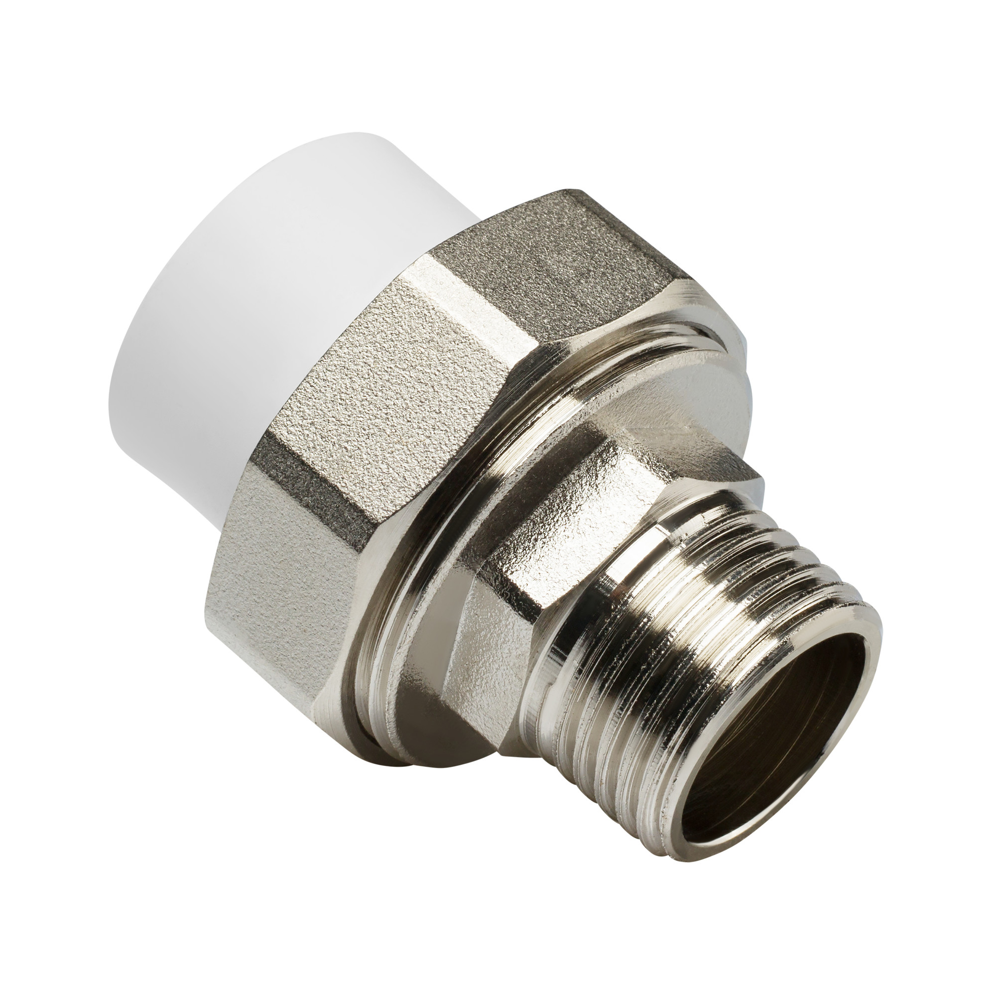 Муфта комб. разъемная ПП НР 20х3/4" MeerPlast (10/150)