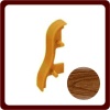#Угол соединительный Дуб луаре RIKO LEO