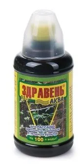 Удобрение Здравень Аква для рассады 0,5л 1/12 (В/Х)