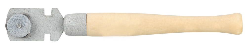 Стеклорез деревянная ручка, 3 ролика ТМ STAYER "MASTER" 