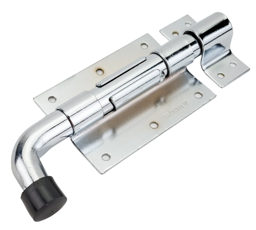 Шпингалет дверной Апекс DB-01-100-CR (хром)