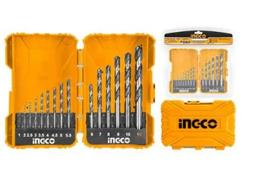 Набор сверл INGCO HSS M2 15шт