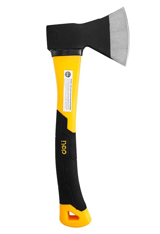 Топор 800 грамм, фиберглассовая рукоять,Deli DL5709