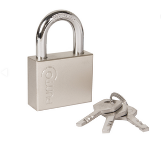 Замок навесной PK-1550 SN-3 3 key диск.ключ ТМ PUNTO 58995