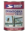 Грунтовка ГФ 021 быстросохнущая серая  (банка 0,9кг) ТМ Камские краски