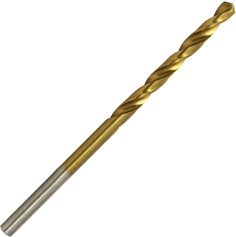 Сверло по металлу ц/х средней серии 9,0 (кл.А) нитрид титан (l=81, L=125, Р6М5) (1/5)