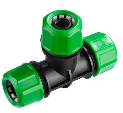 Тройник цанговый, 1/2″ х 1/2″ х 1/2″, пластик ABS, RW-12, РОСТОК