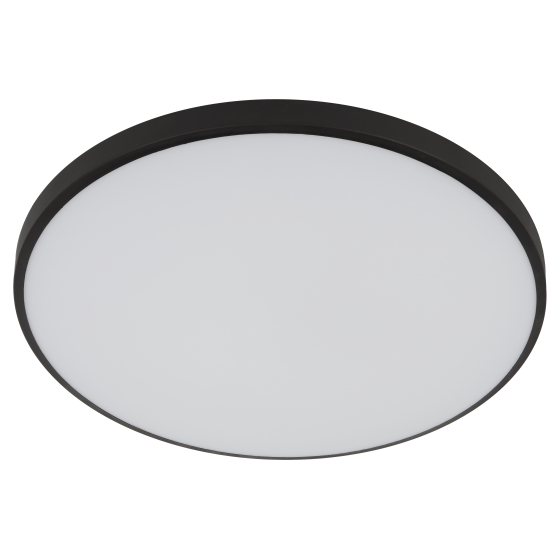 Светильник диодный 45Вт Луна 6500К 3600Лм D370х55мм черный Relight (20)