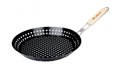 Жаровня для овощей, морепродуктов, грибов l-51,5 см d-30 см, глубина-4 см антипригарная "Твой Пикник"