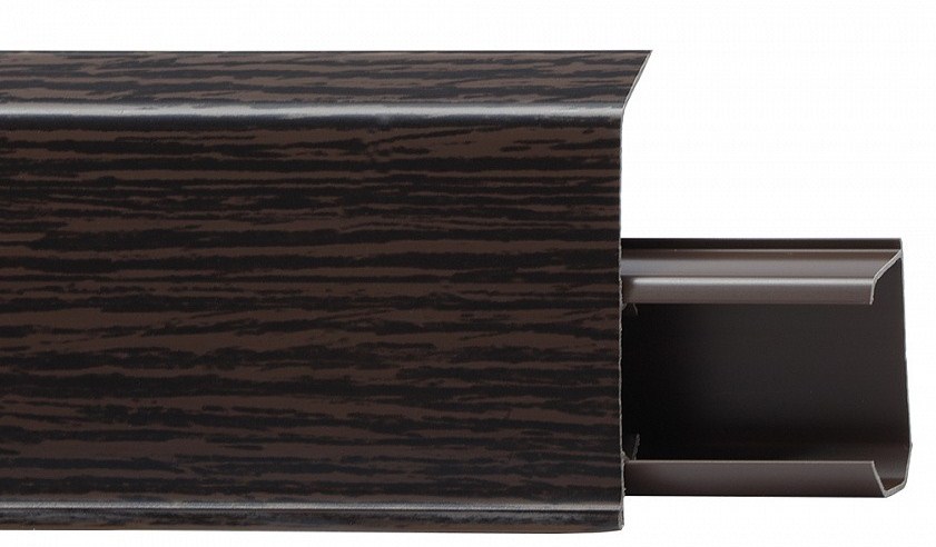 #Плинтус Дуб экрю со съемной панелью №504 2200*55 ROYCE (1/40)