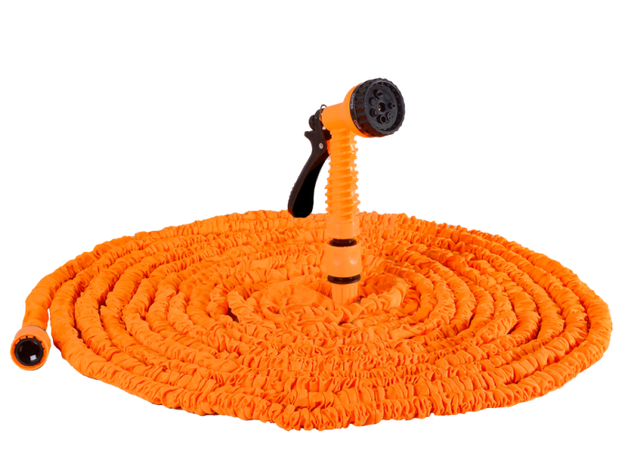 Набор для полива с растягивающимся шлангом 80м Вихрь