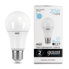 Лампа cветодиодная Gauss Elementary LED A60 20 W E27 6500K (23239)