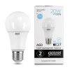 Лампа cветодиодная Gauss Elementary LED A60 20 W E27 6500K (23239)