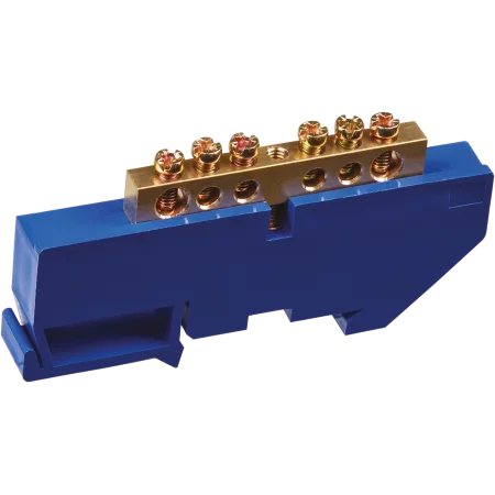 Шина нулевая NBB-M69-6D/B DIN-изолятор Navigator