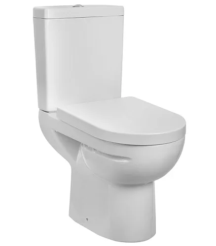 Унитаз-компакт "W 103" GESSO гор.выпуск, 2 уров. арматура, сид. дюропласт,soft-close микролифт