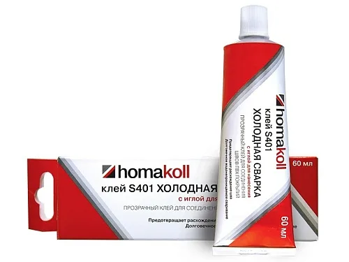Клей с иглой туба (60мл) ТМ HOMAKOLL S401