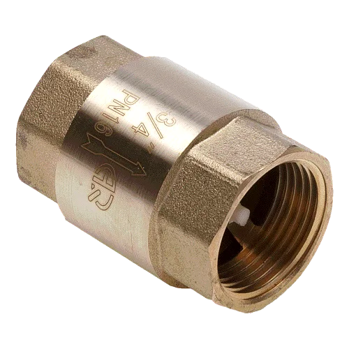 Клапан обратный 15 (1/2") г/г с пластиковым сердечником AQUALINK