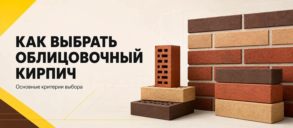 Как выбрать облицовочный кирпич