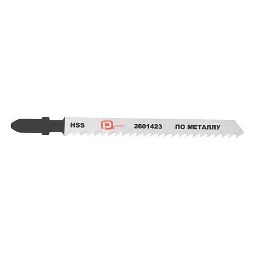 Пилки для электролобзика по металлу, T127D, EU-хвост, 75х3мм,(2шт), PQtools