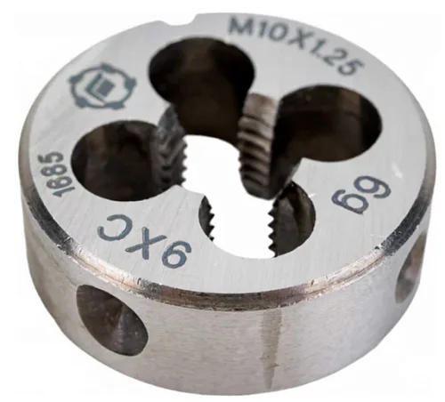 Плашка М10х1,25 сталь 9XC