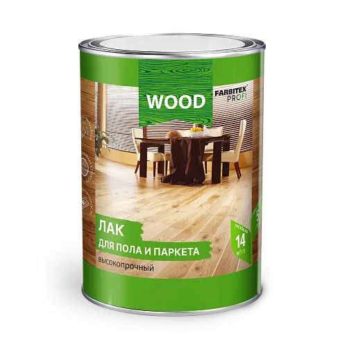 Лак алкидный для пола и паркета (0.9 л) FARBITEX ПРОФИ WOOD